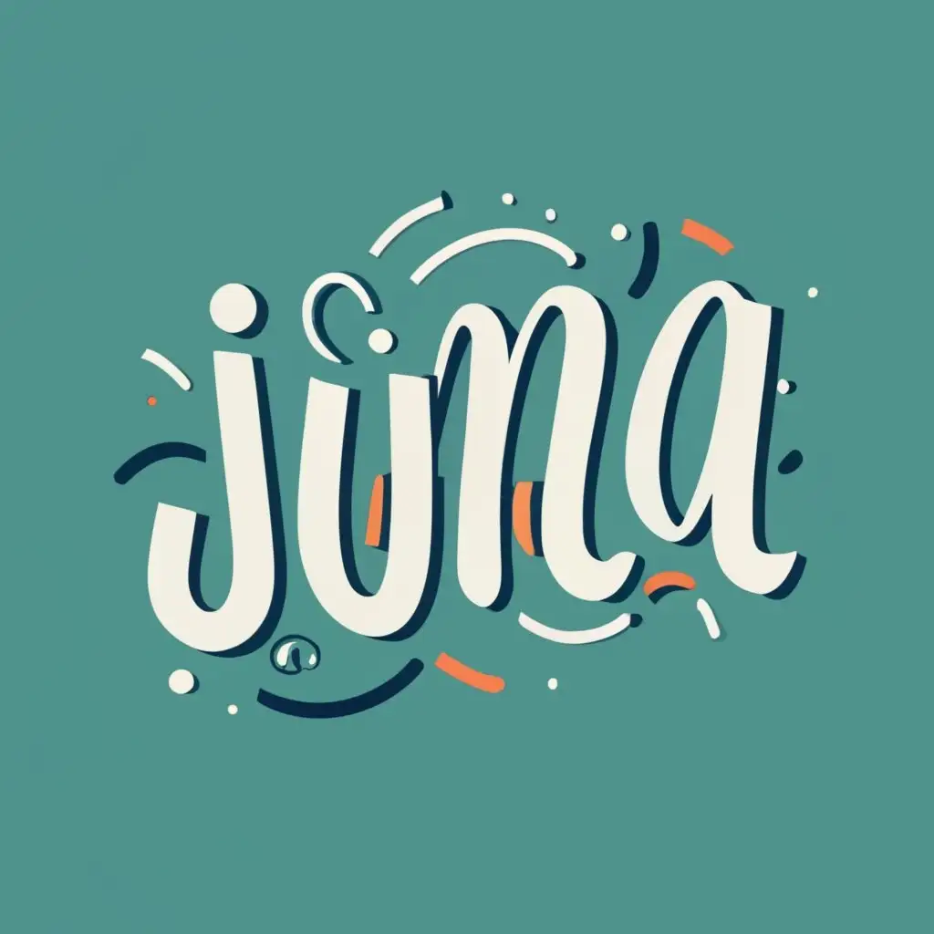logo, DAELY, with the text "JUNA", typography, be used in Education industry