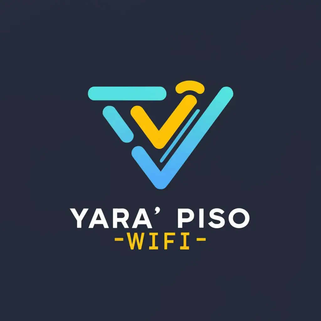 a logo design,with the text "Yara's PISO WIFI", main symbol:wifi, be used in Internet industry
