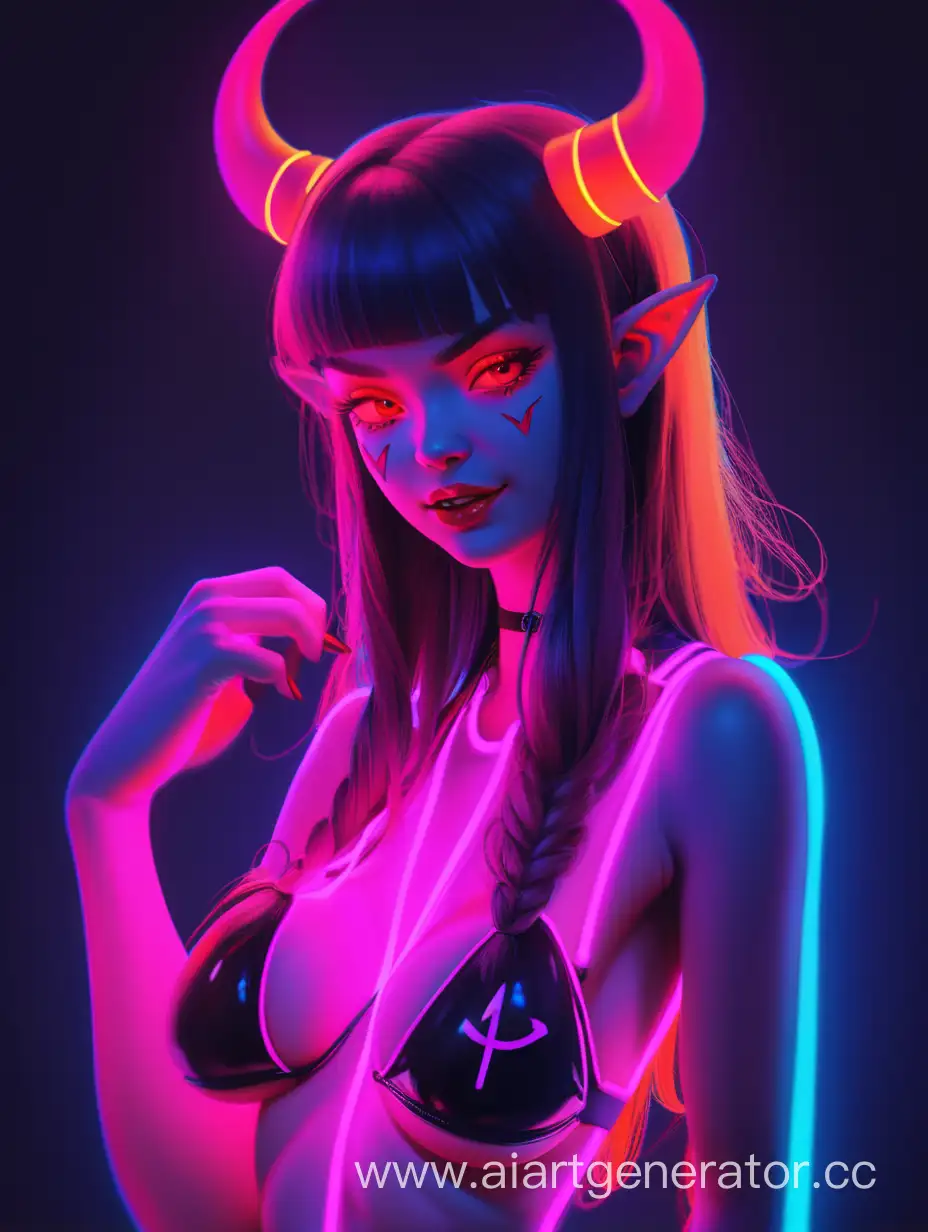 Neon-Devil-Girl-with-Fiery-Eyes-and-Mysterious-Aura
