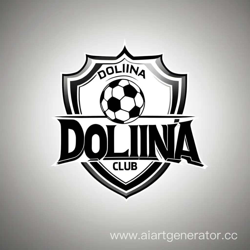 Create the logo of the DOLINA football club