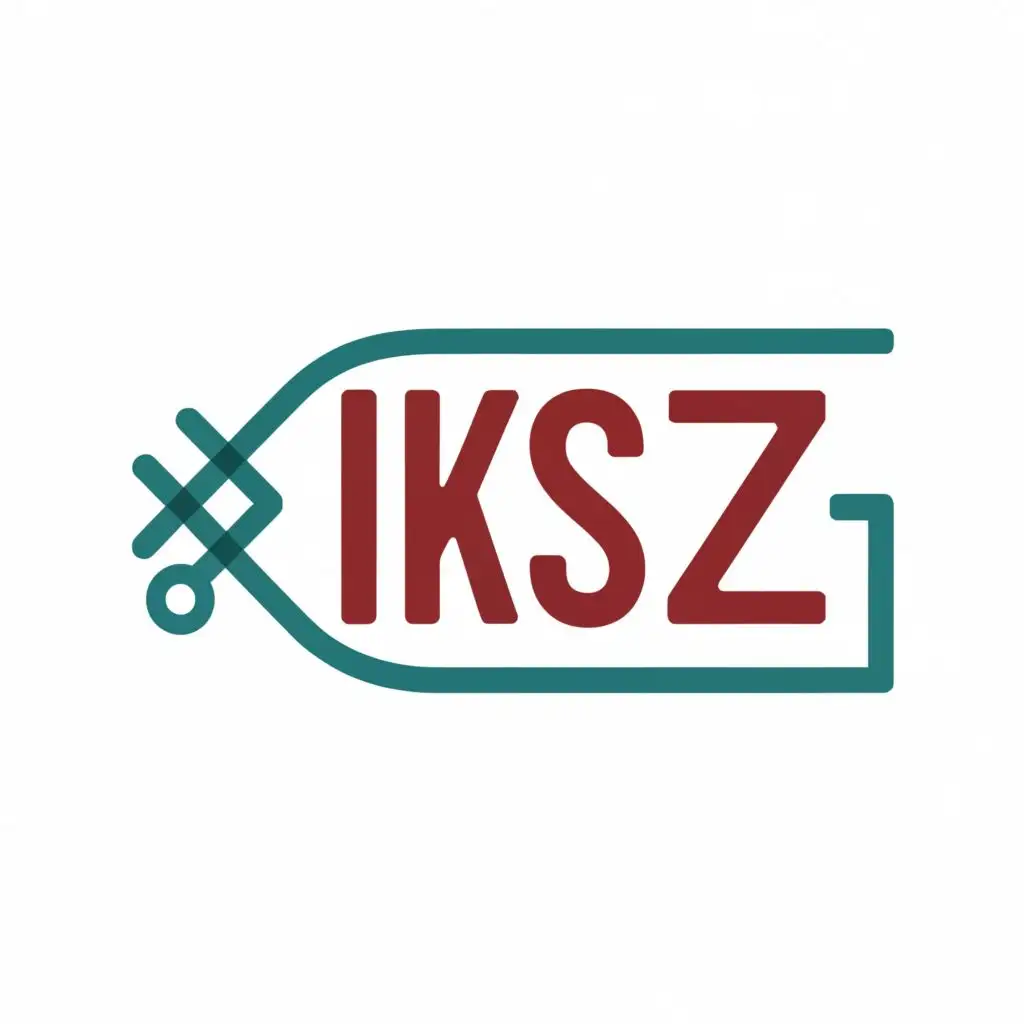 logo, labor union of innovation, with the text "IKSz", typography, be used in Nonprofit industry