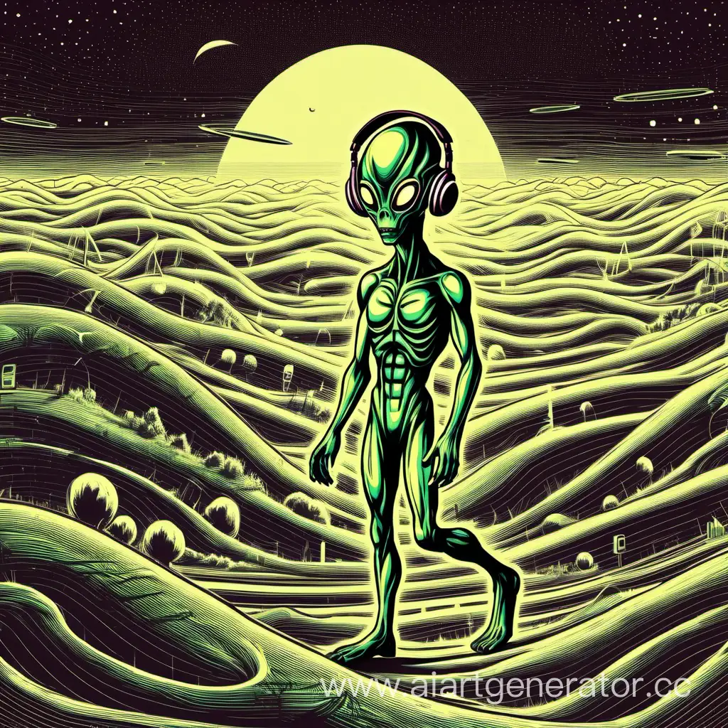 Extraterrestrial-Grooving-to-Cosmic-Beats-with-Radio-Waves