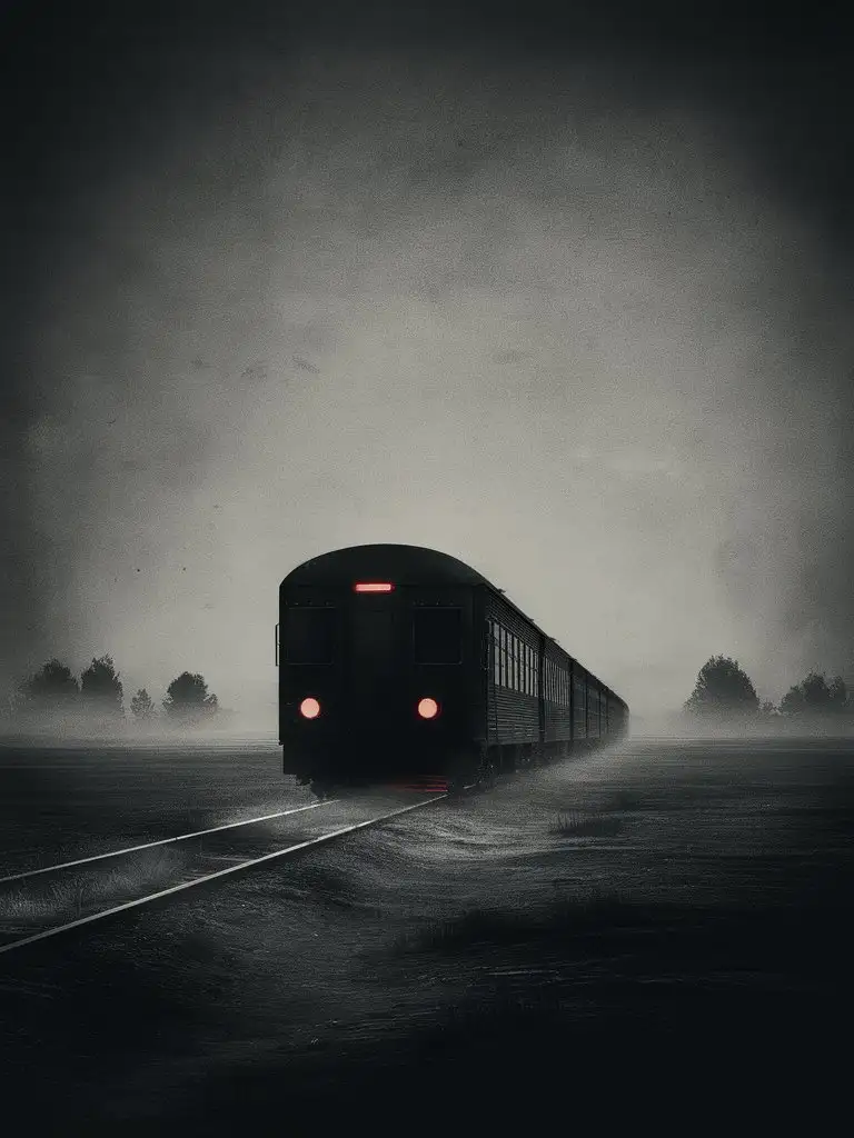 Minimalist-Train-in-Gloomy-Atmosphere