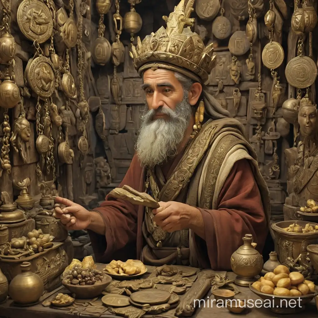 merchant of images of gods, israeli, israel, images, commerce, sale