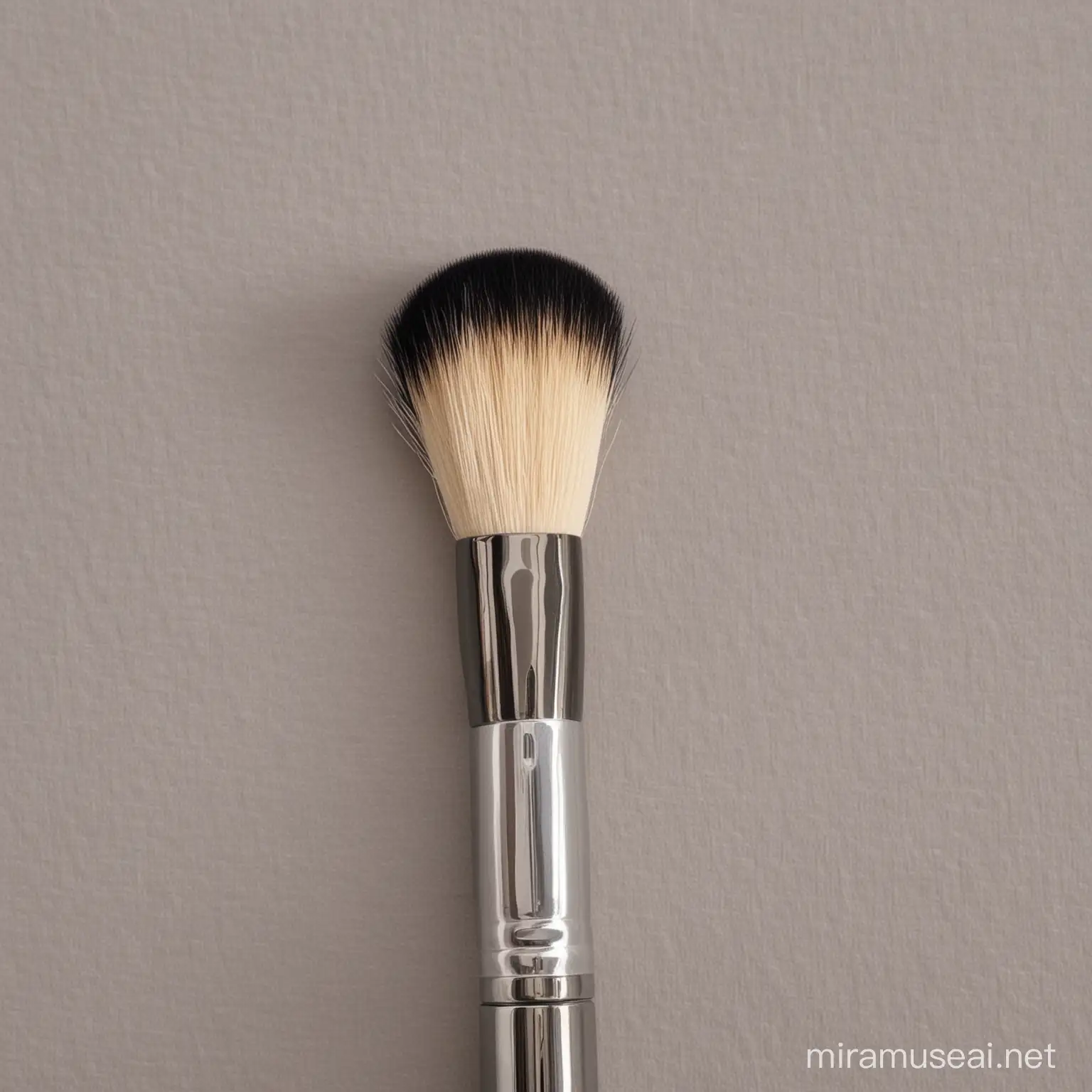 MAKEUP BRUSH WITH HALF MOON 
