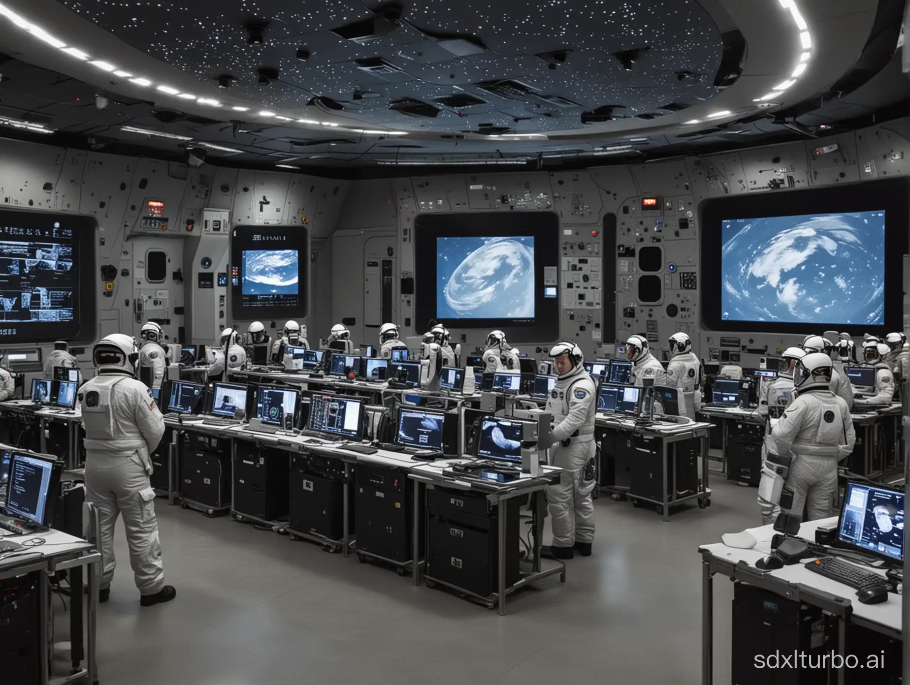 Cislunar-Space-Warfare-Simulation-in-Command-Center