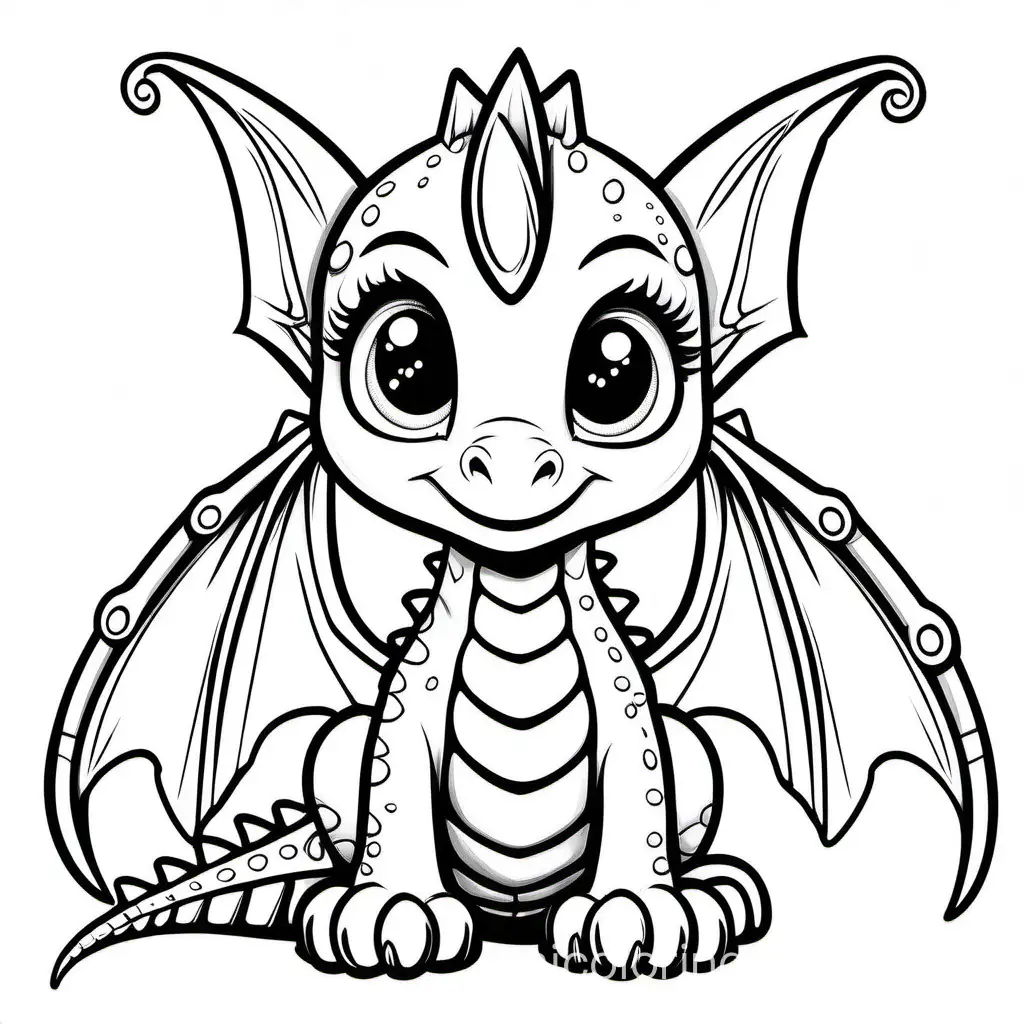 Cute-Baby-Dragon-Coloring-Page-with-Friendly-Expression-and-Large-Wings