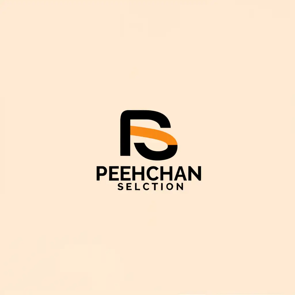 a logo design,with the text "pehchan selection", main symbol:p s,Moderate,clear background