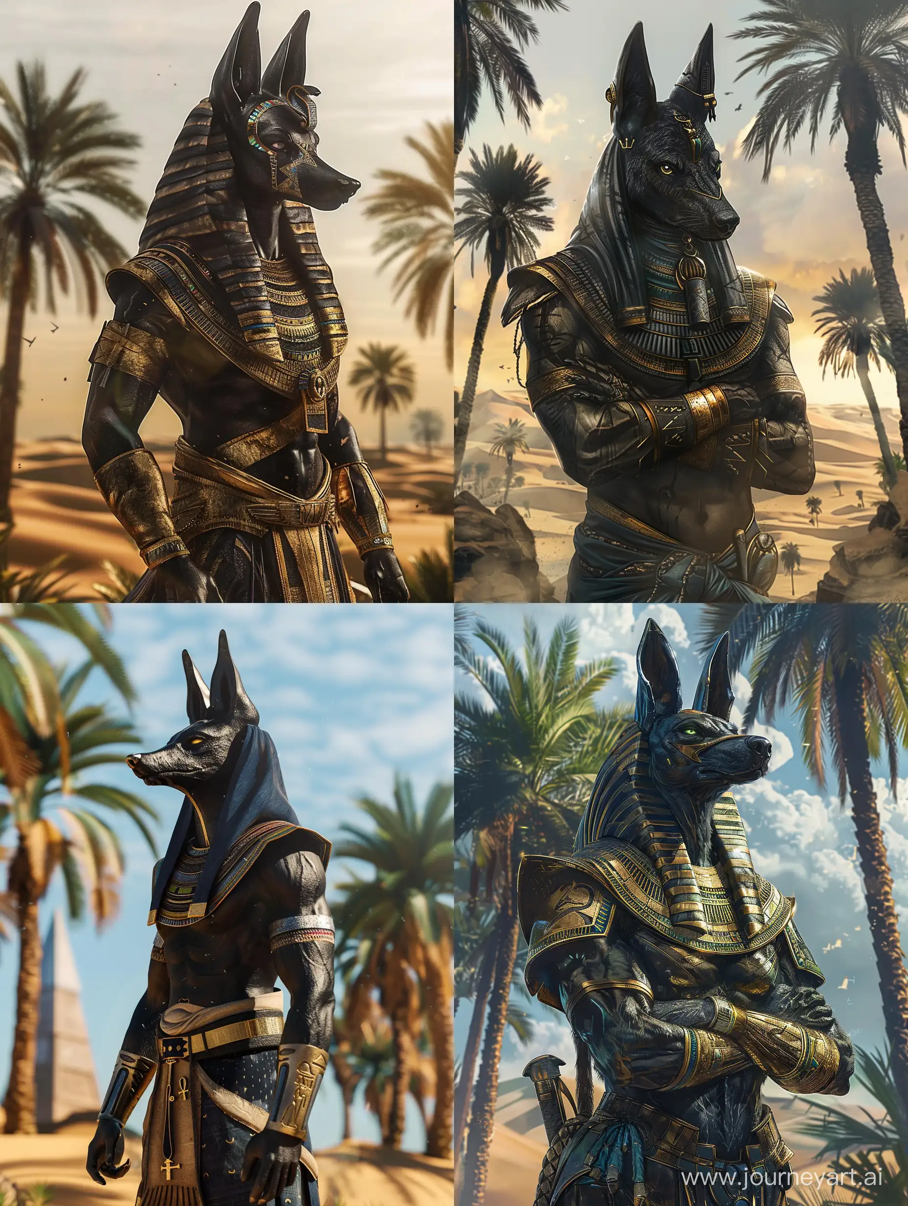 Majestic-Anubis-Mythical-Encounter-in-the-Desert-Oasis