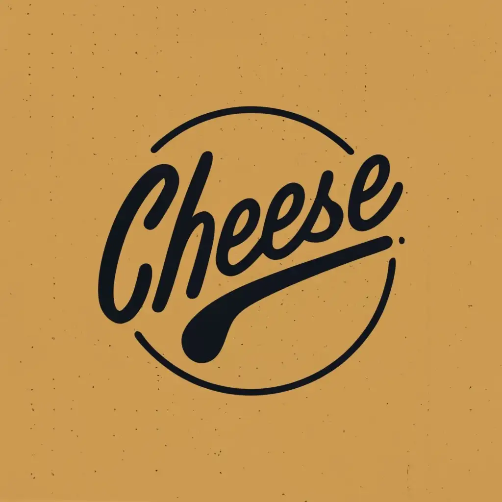 logo, Cheese, with the text "Cheese", typography, be used in Home Family industry