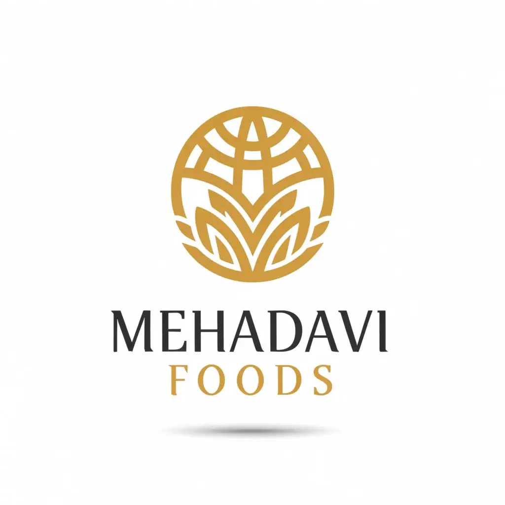 a logo design,with the text "Mehdavi Foods", main symbol:food import export,Moderate,clear background