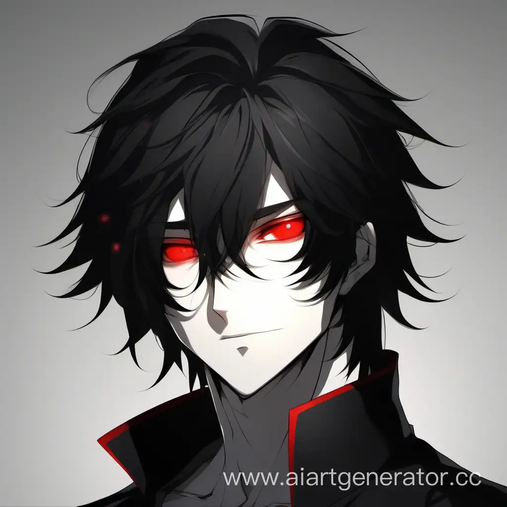 Mysterious-Kindhearted-Figure-with-Black-Voluminous-Hair-and-Red-Eyes