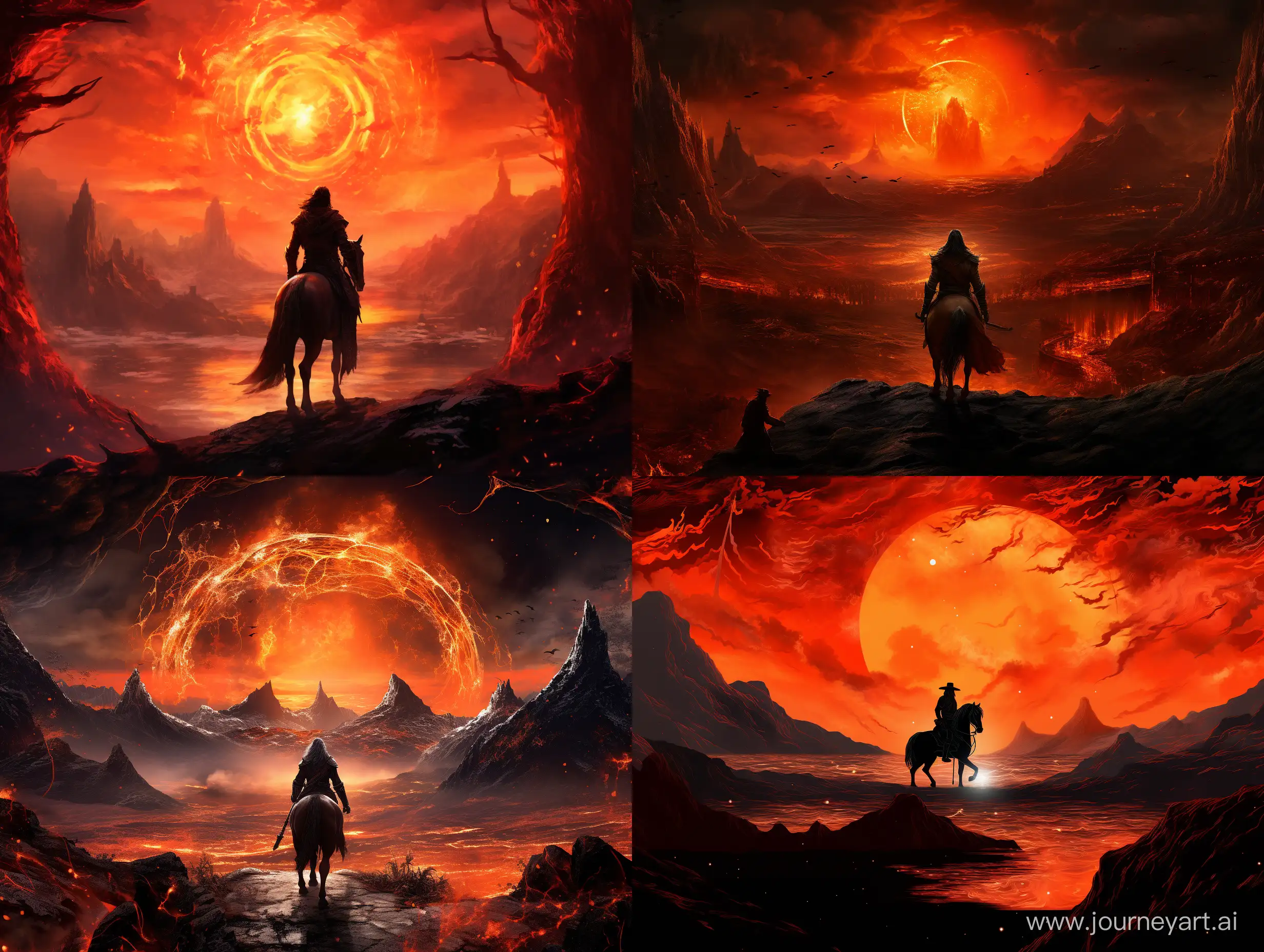 Sigurds-Fearless-Journey-Confronting-the-Ring-of-Fire-on-Horseback