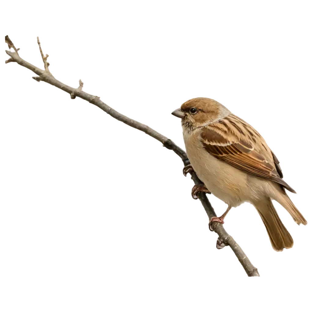Exquisite-Sparrow-PNG-A-Captivating-Artistic-Rendition-of-Natures-Beauty