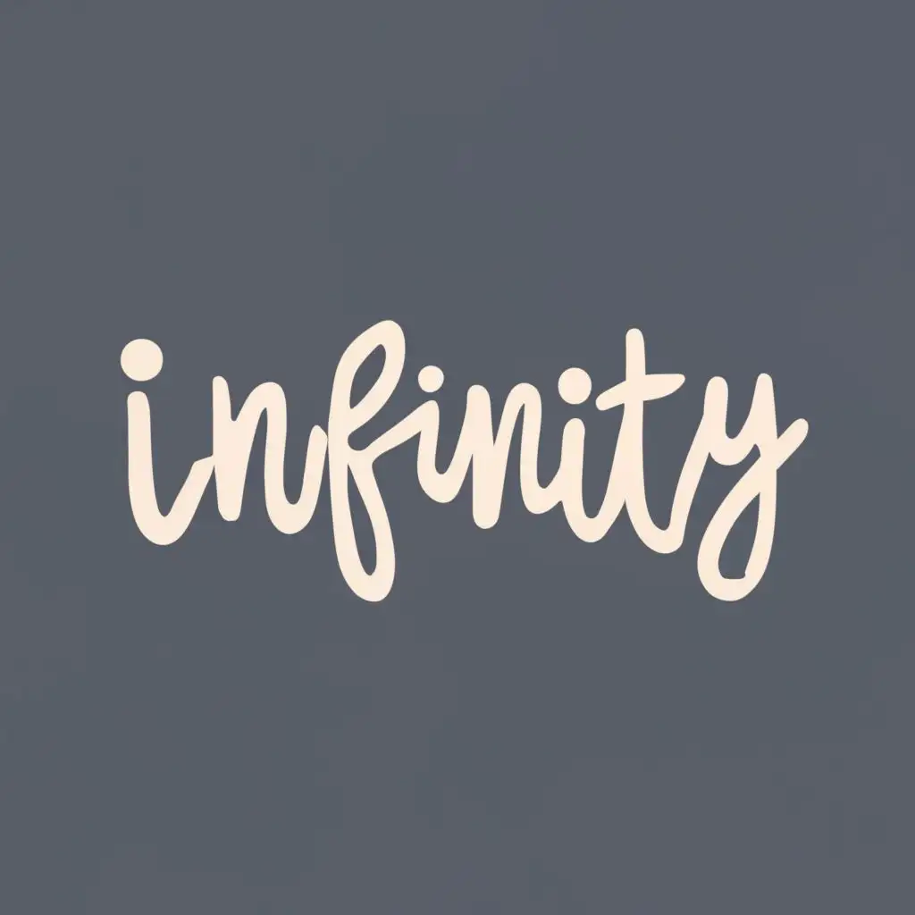 logo, shop, with the text "lnfinity", typography