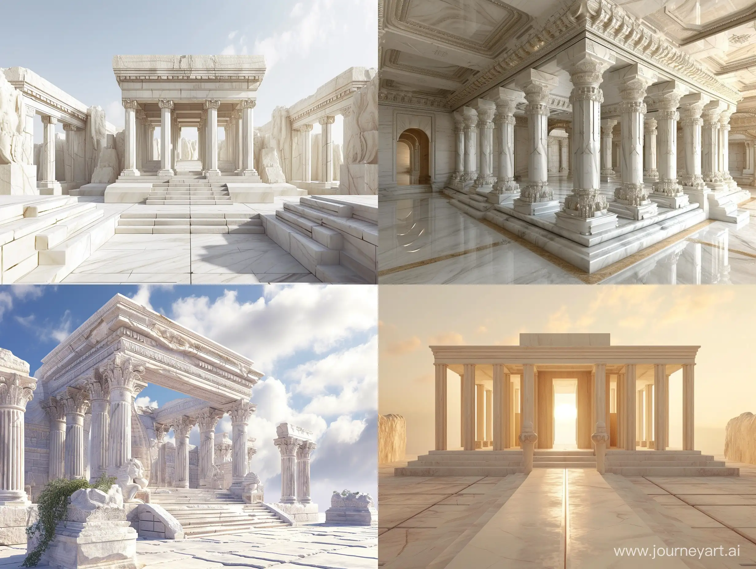 Unique-Marble-Temple-of-Culture-Captivating-View-in-43-Aspect-Ratio