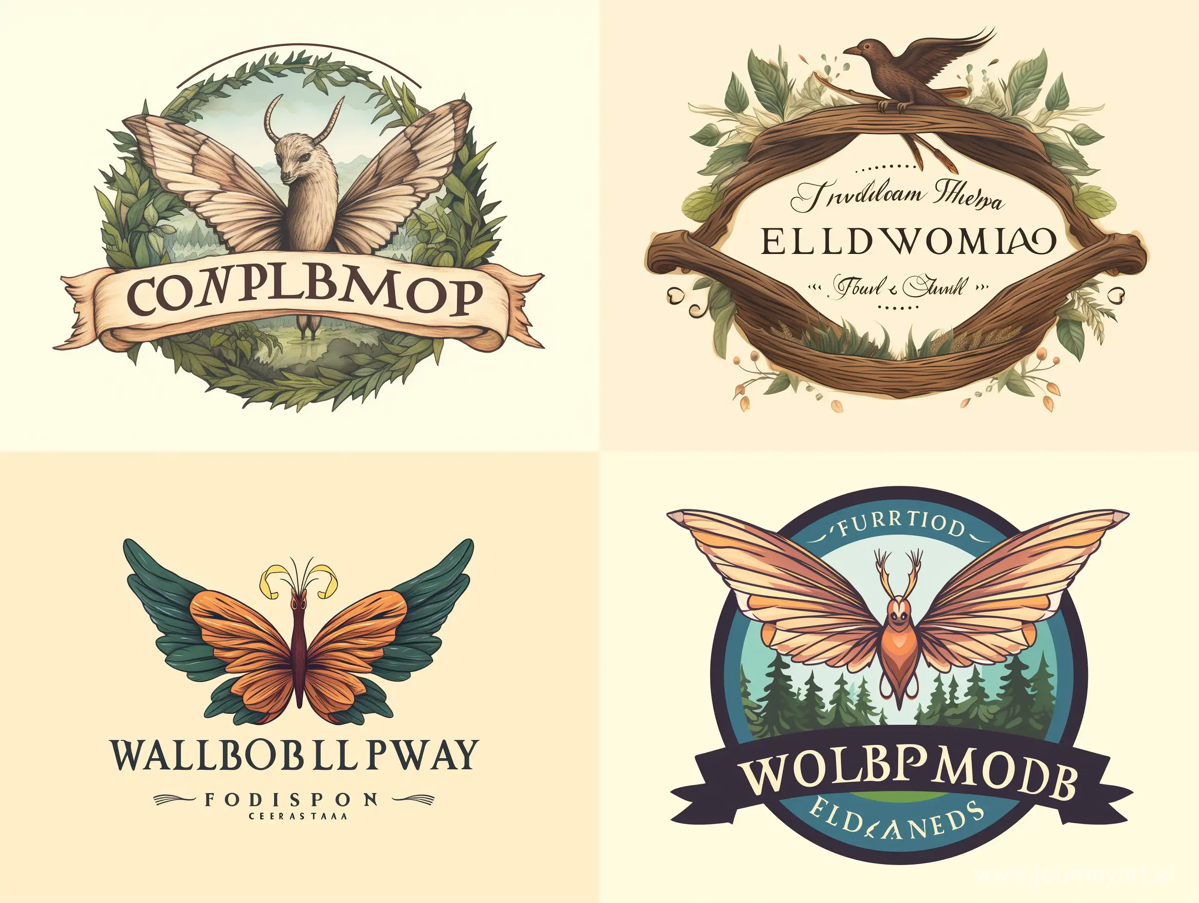 Rustic-Wildwoods-Emporium-Logo-Inspired-by-Cabelas-Style