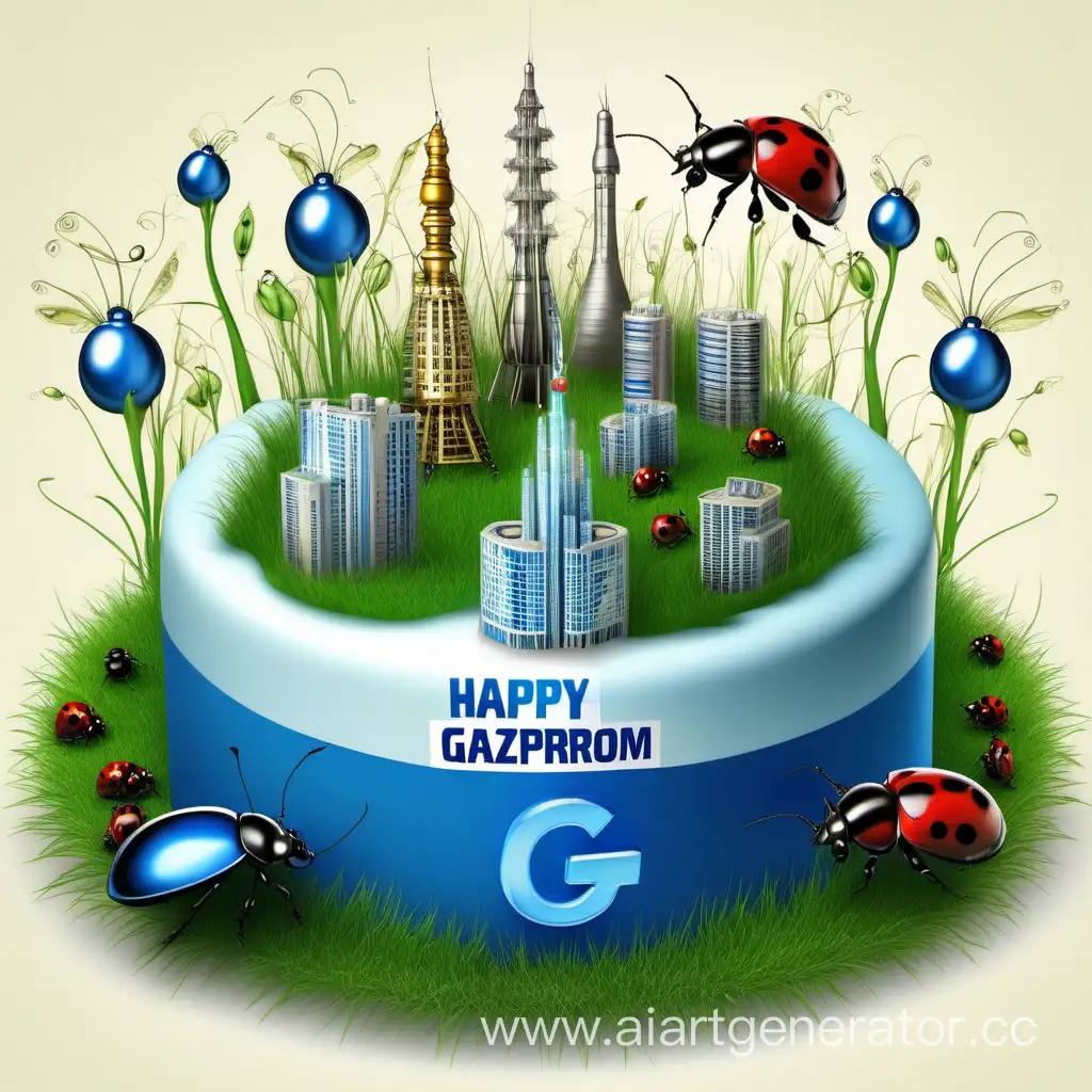 Celebrating-Gazproms-Birthday-with-EcoFriendly-Technologies-and-AI-Innovation-amidst-Gods-Ladybugs