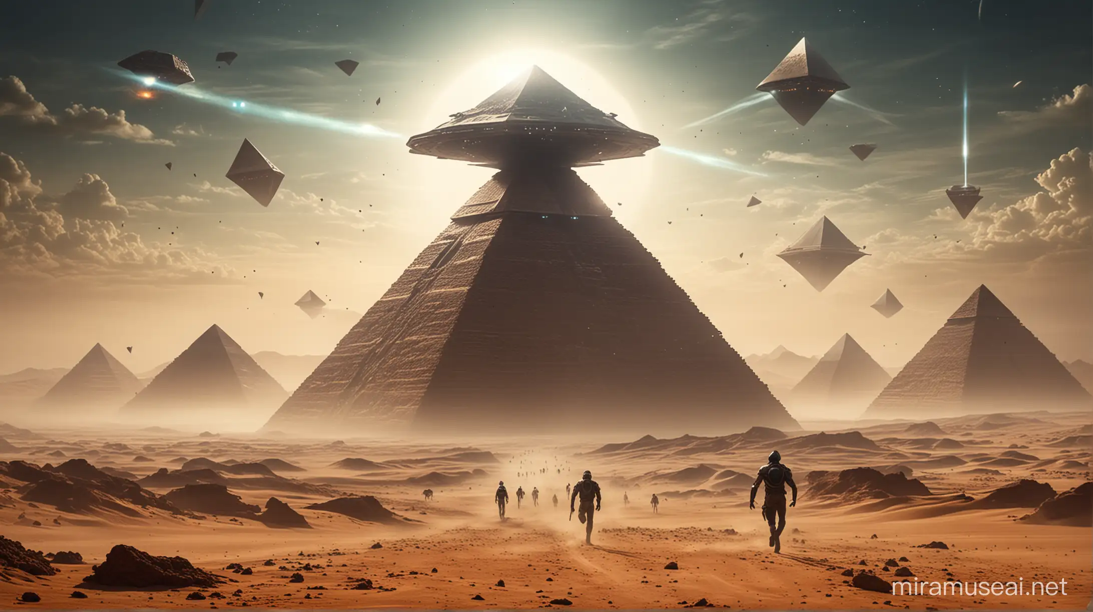 Ancient Pyramids Encounter Spaceships and Aliens