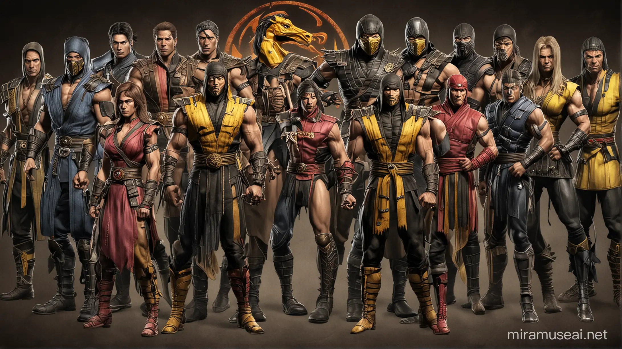 Intense Battles and Iconic Characters Exploring Mortal Kombat 1