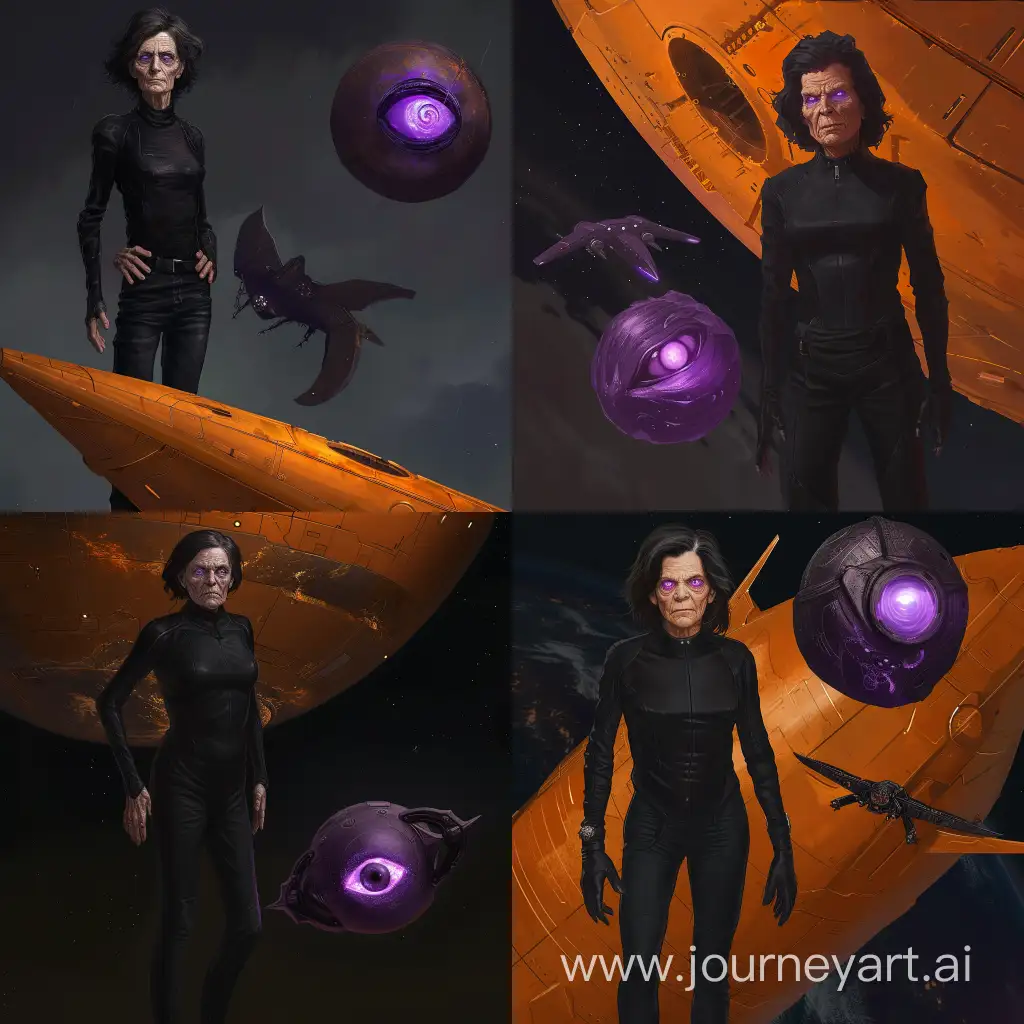 Mysterious-Space-Super-Villain-Commands-Violet-Iron-Ball-from-Orange-Flagship