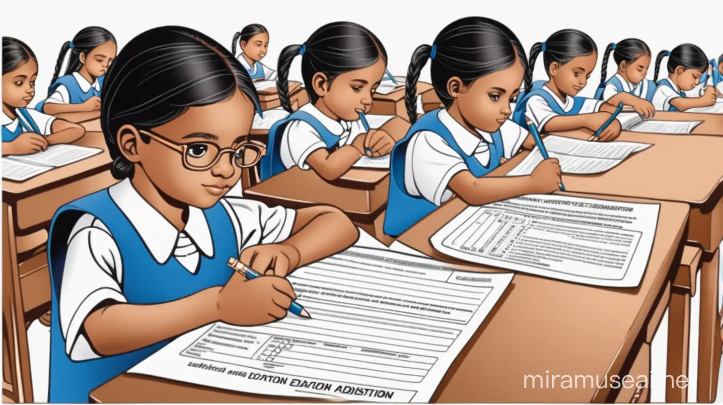 illustration right to education admission form 