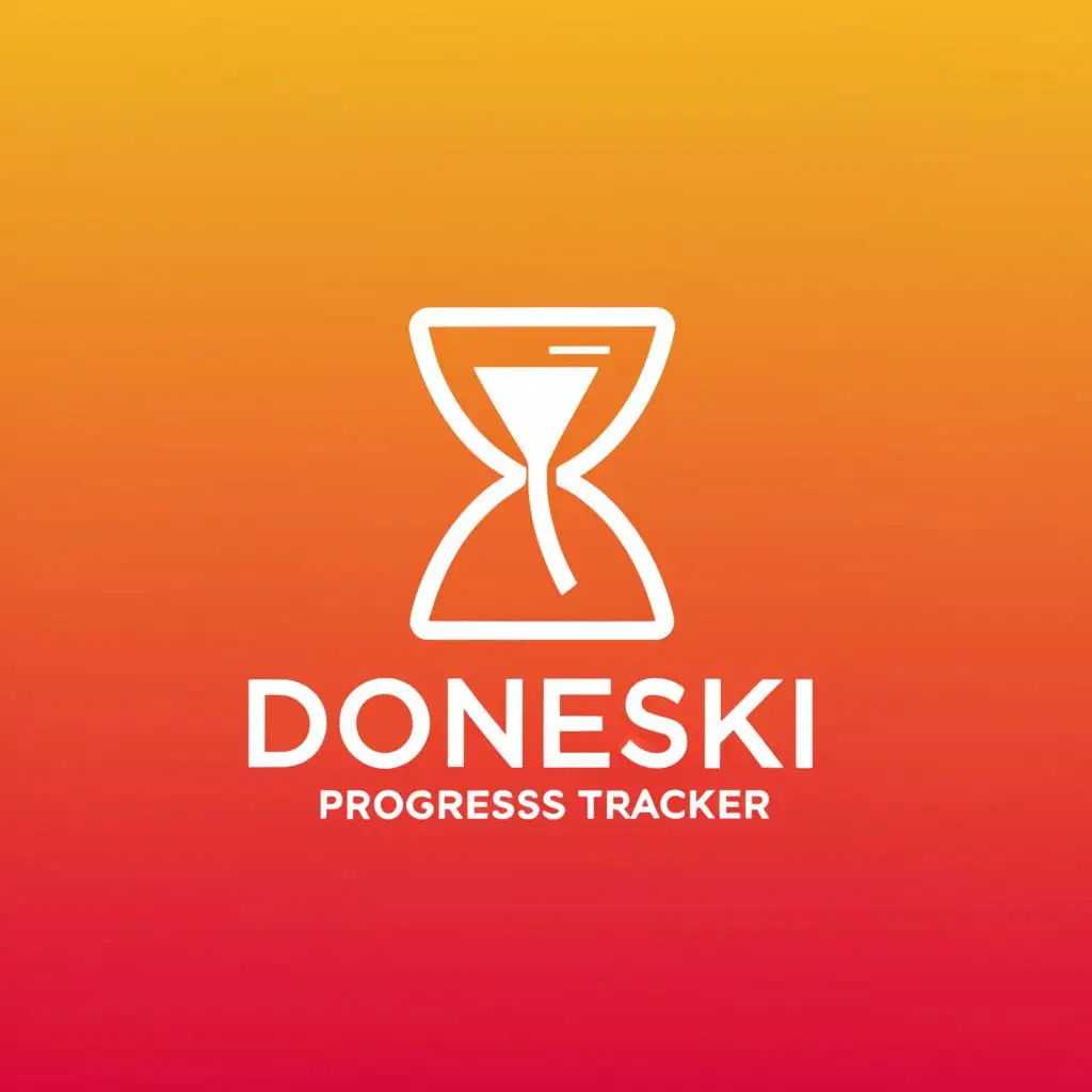 a logo design,with the text "Doneski", main symbol:Game based progress time tracker,Moderate,be used in Technology industry,clear background