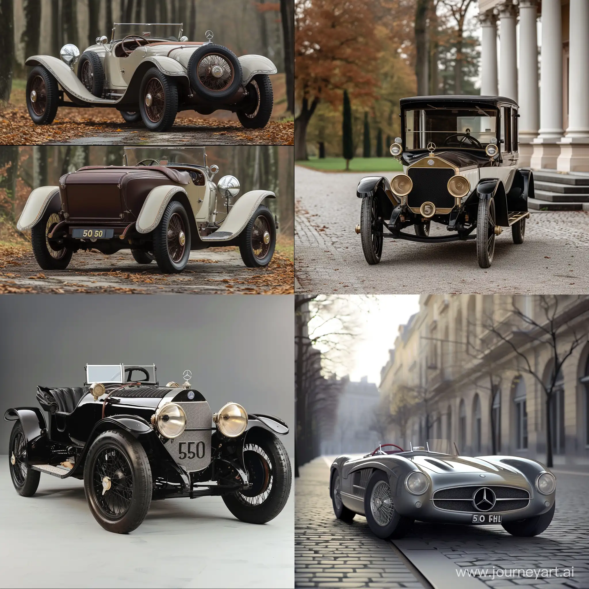 Luxurious-Mercedes-Model-50-V6-Car-in-Classic-11-Scale-Limited-Edition-16871