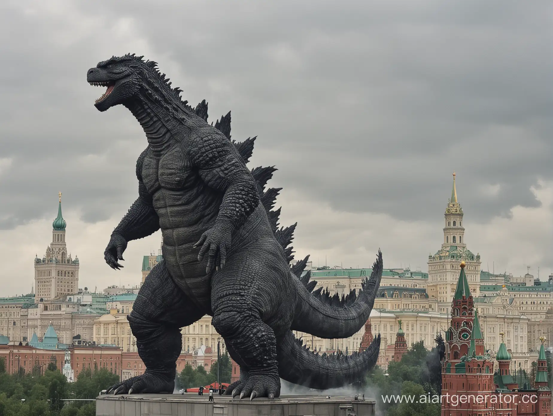 Godzilla in Moscow