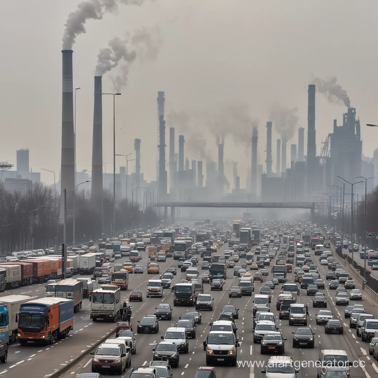 Urban-Air-Pollution-Assessment-by-Industrial-Enterprises-and-Motor-Transport