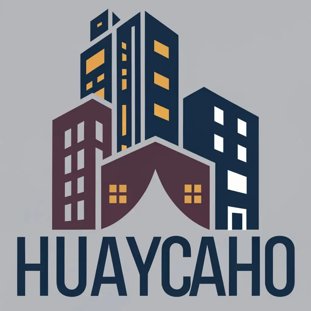 logo, BUILDINGS, with the text "CONSORTIUM HUAYCAHO", typography