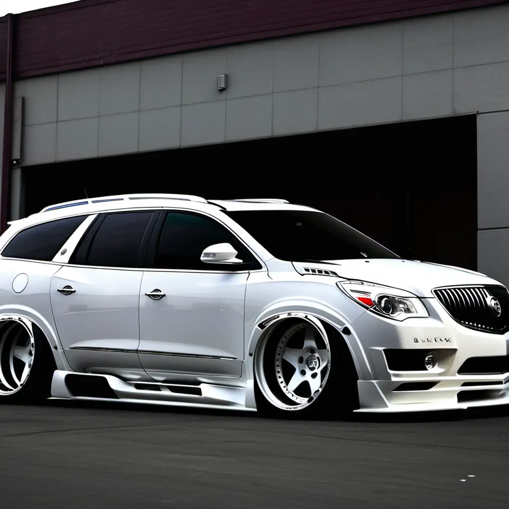 liberty walk body kit on Buick Enclave 