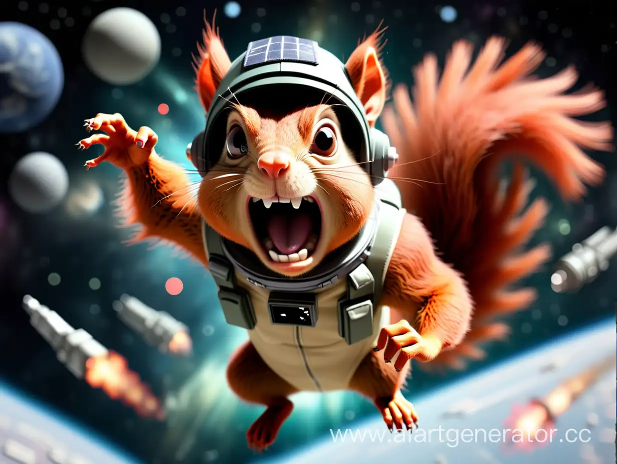 Furious-SpaceBound-Squirrel-donned-in-Ushanka-Hat