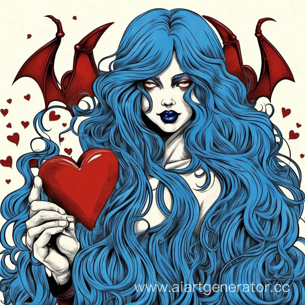Valentines-Day-Gesture-Young-Man-with-Blue-Hair-Gives-Valentine-to-SheDevil
