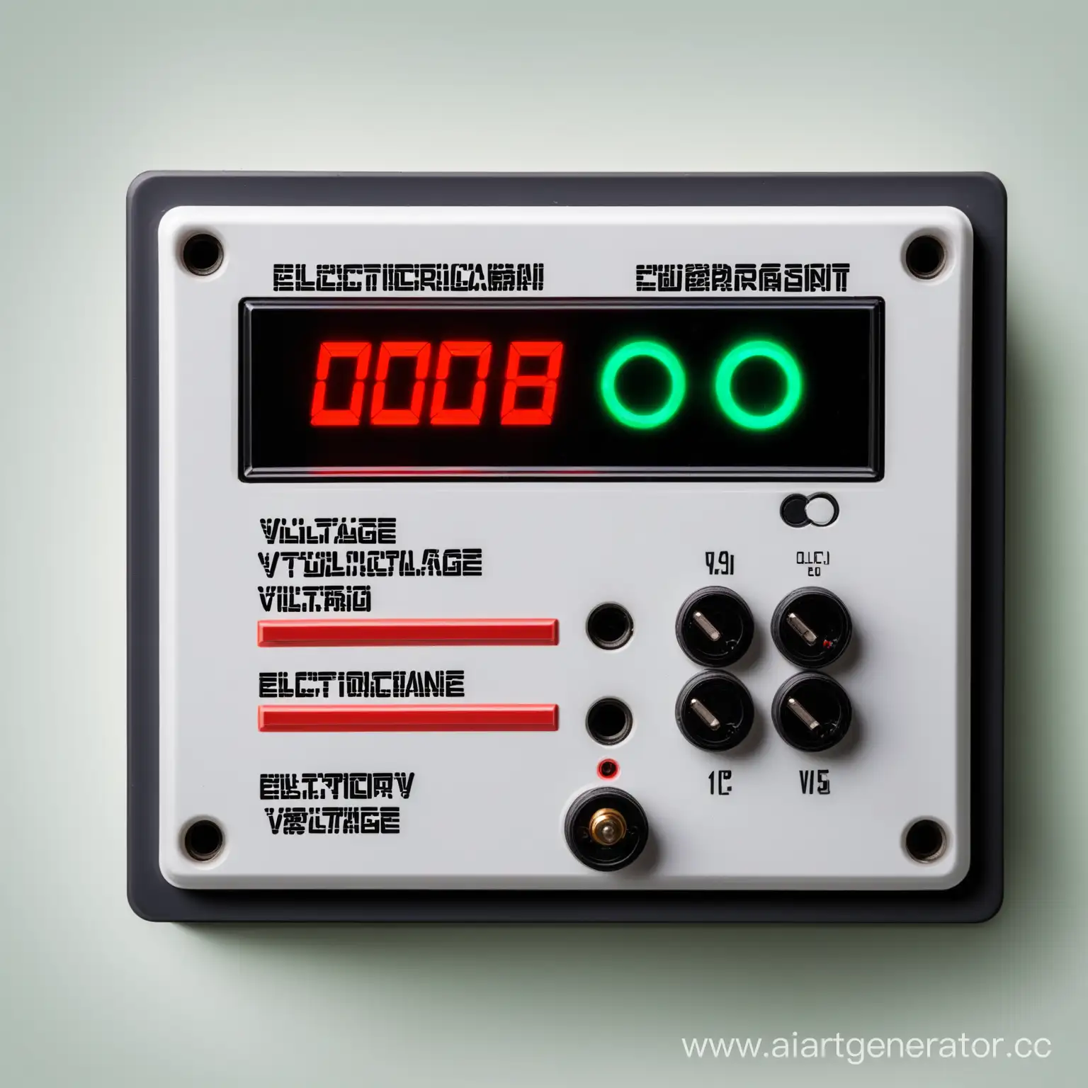 Electrician-Assessing-Voltage-with-Indicator-in-Industrial-Electricity-Panel
