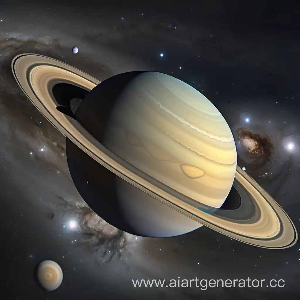 Enchanting-Saturn-Illustration-with-Rings-and-Cosmic-Glow