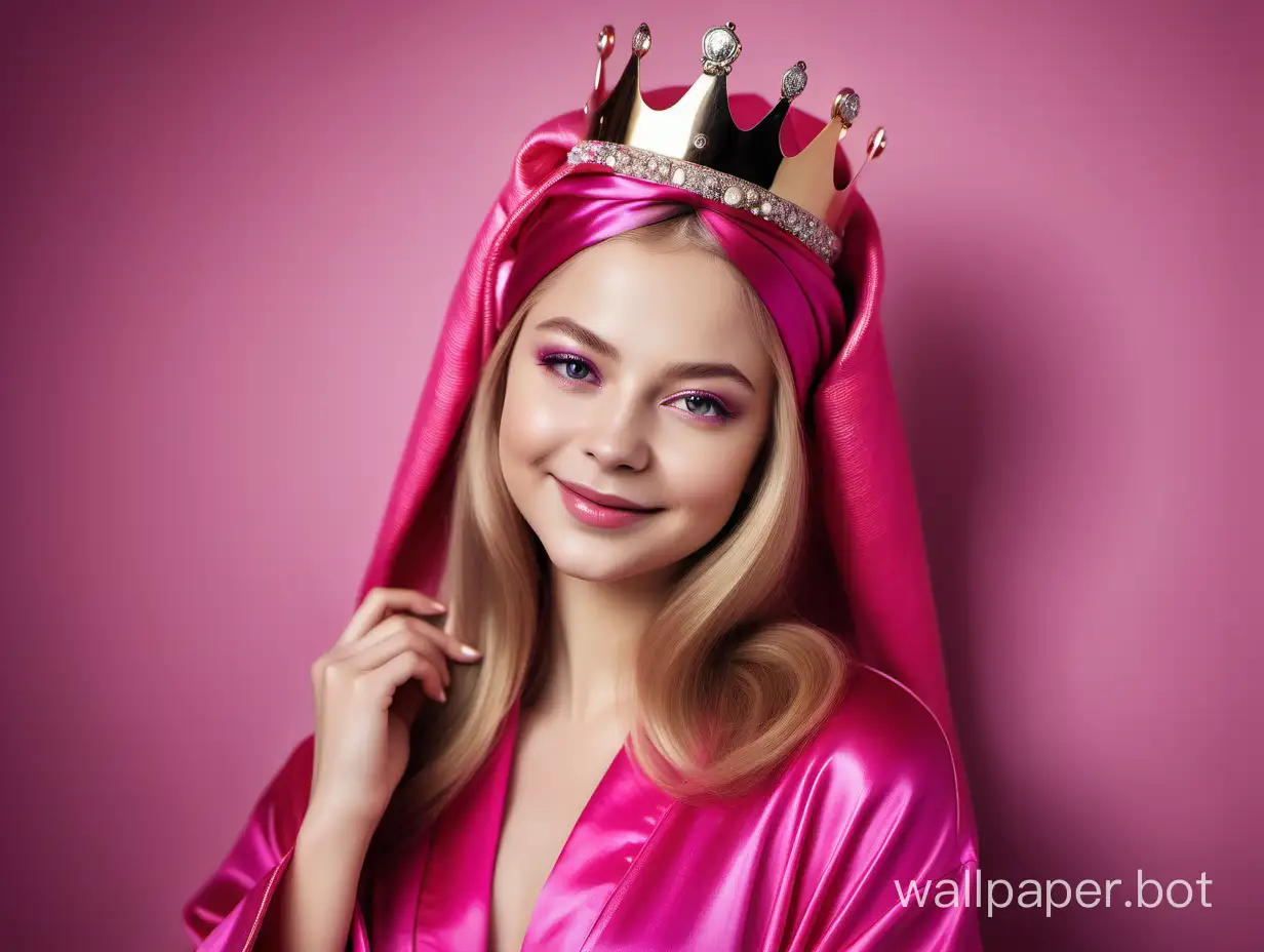 Graceful-Queen-Yulia-Lipnitskaya-Radiant-Smile-in-Pink-Fuchsia-Elegance