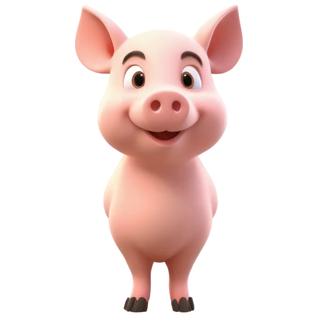 3D-Cute-Pig-PNG-Enhancing-Visual-Appeal-and-Accessibility-for-Online-Content