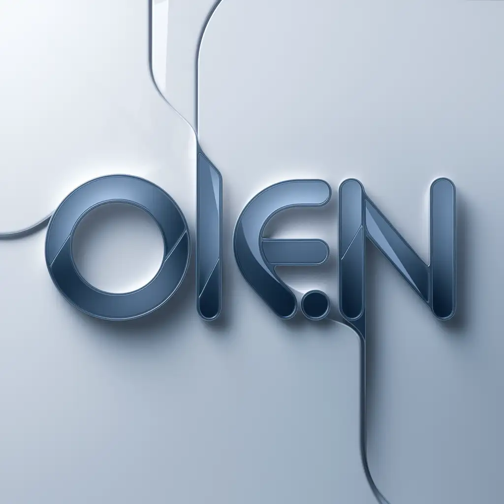 Modern-OPEN-INN-Letter-Logo-in-BlueGray-on-White-Background