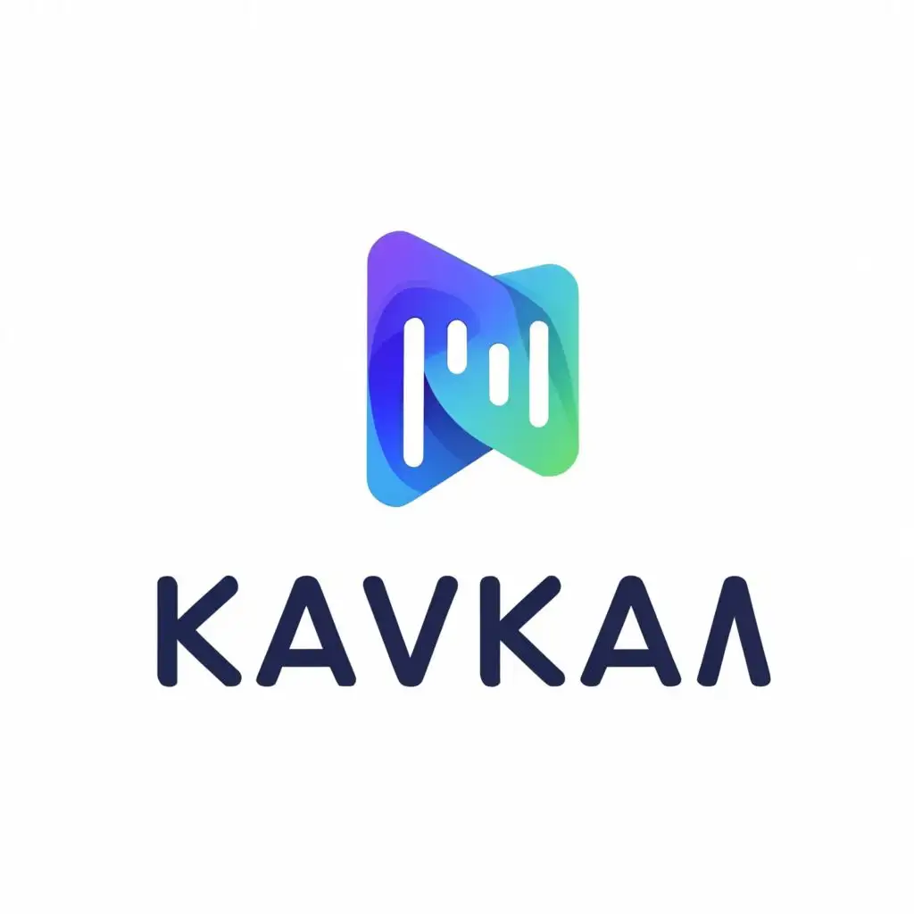 a logo design,with the text "Kavka", main symbol:Message,Moderate,be used in Technology industry,clear background