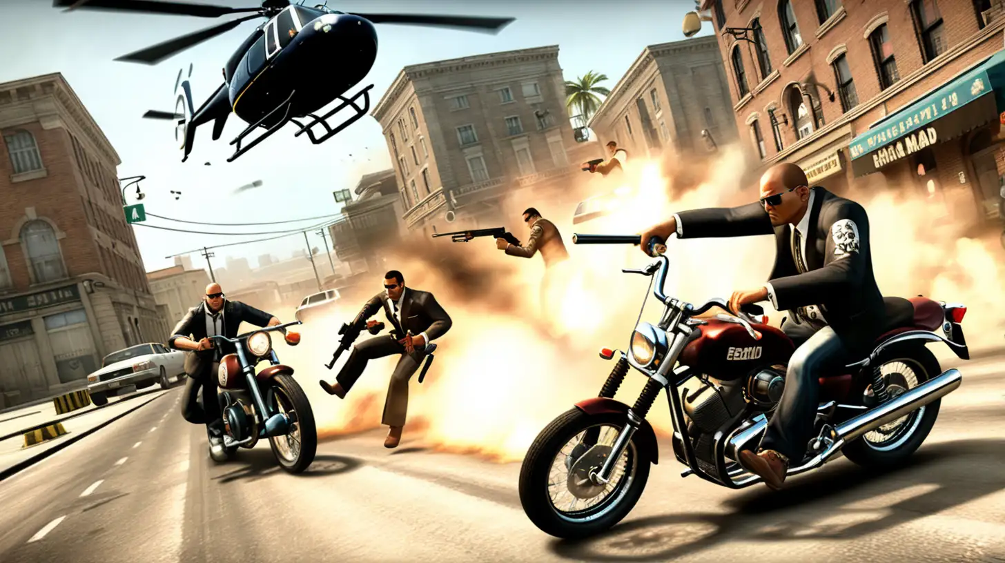 Urban Gangster Motorcycle Racing ActionPacked Adventure in GangInfested Town