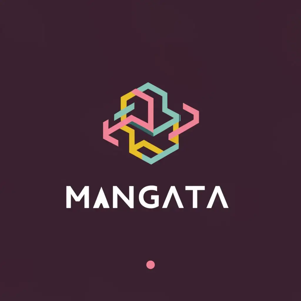logo, eigenlayer blockchain finance, with the text "mangata", typography, be used in Technology industry