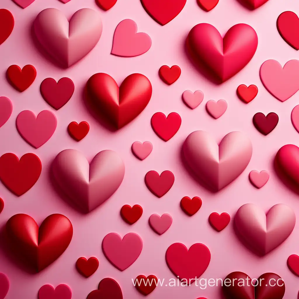 Romantic-Pink-and-Red-Heart-Background-for-Valentines-Day-Celebration