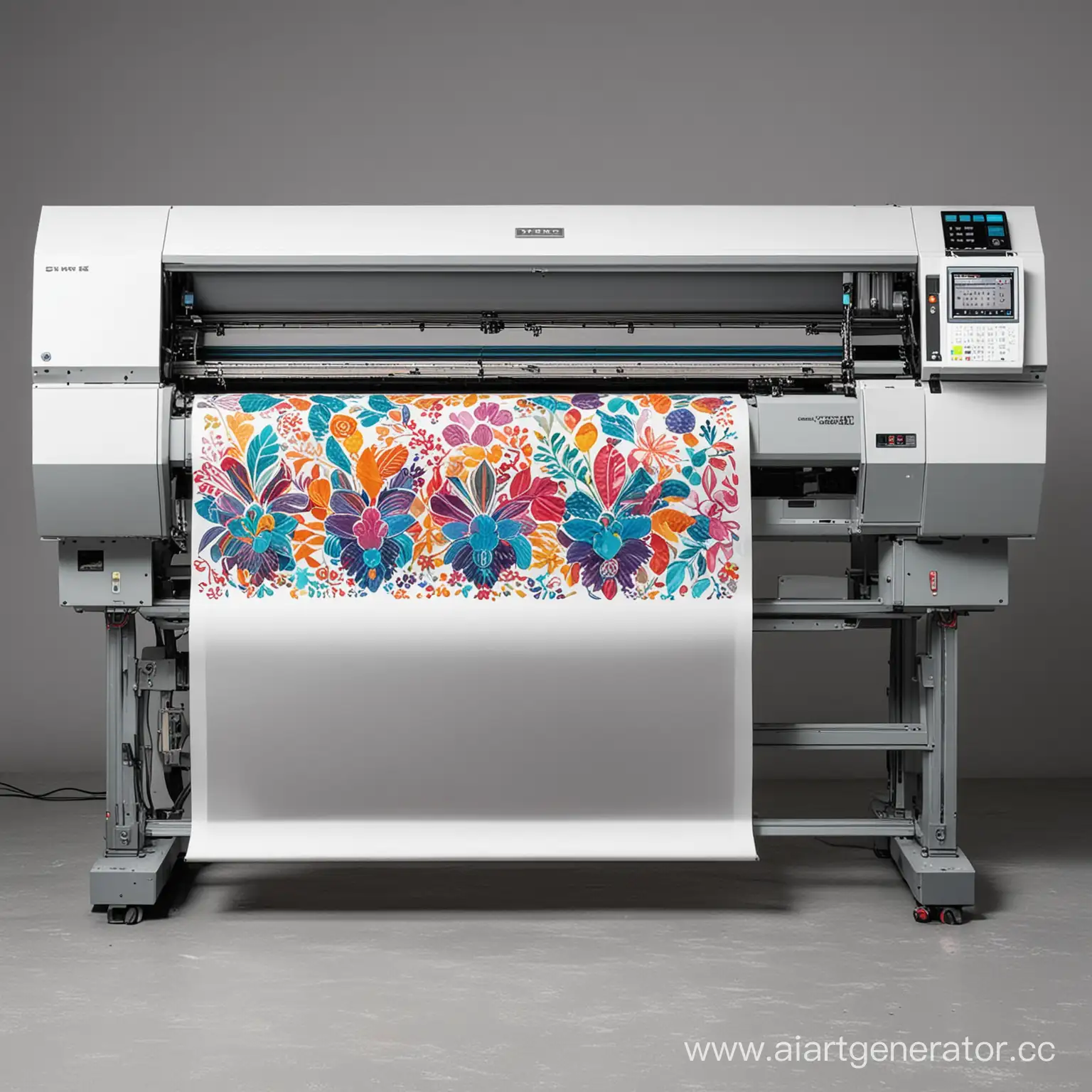 Vibrant-Colorful-Industrial-Textile-Printer-in-Action