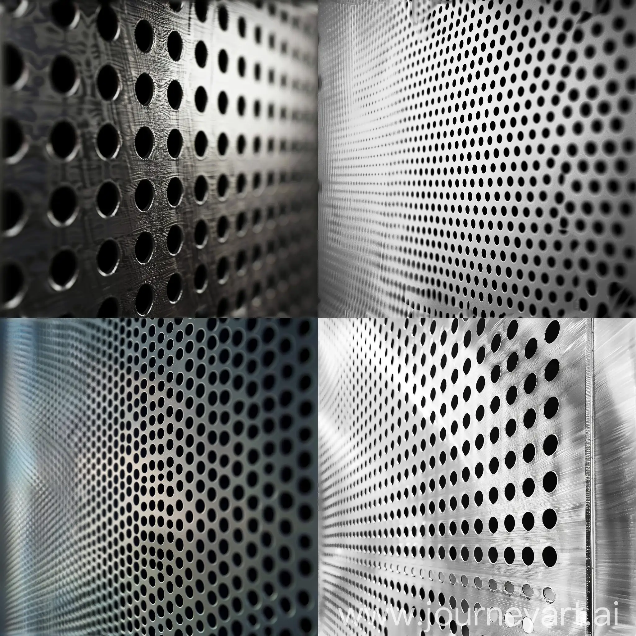 perforated sheet metal pattern, texture, soft light, simple --tile