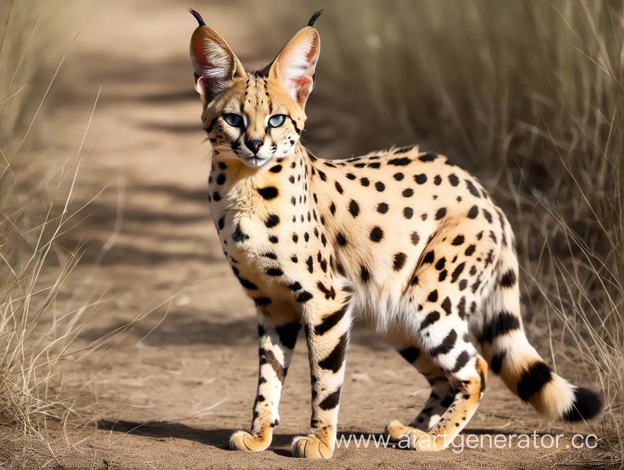 Serval-Wild-Domestic-Cat-in-Natural-Habitat