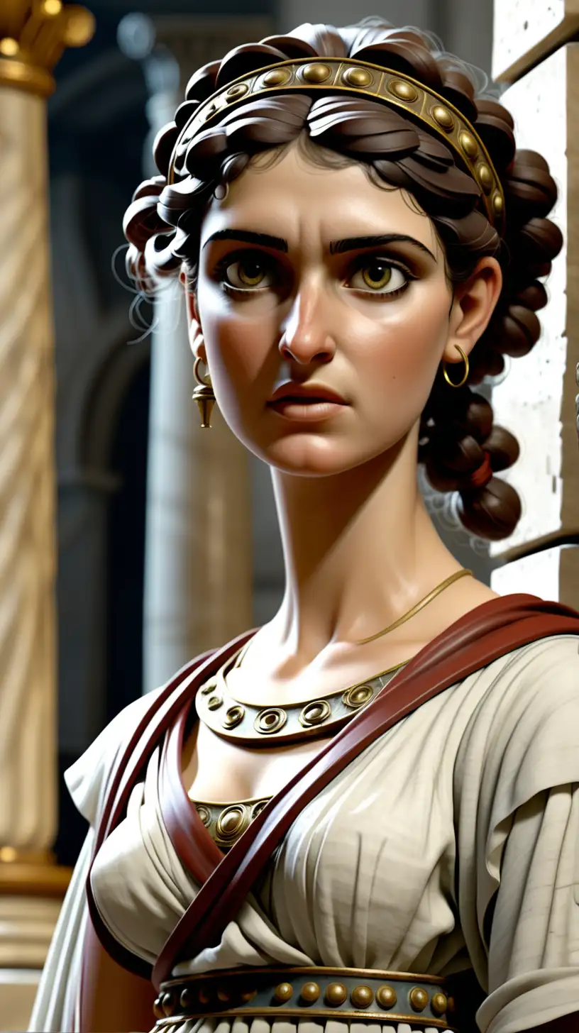 Hypatia Roman Empire Mathematician Portrait