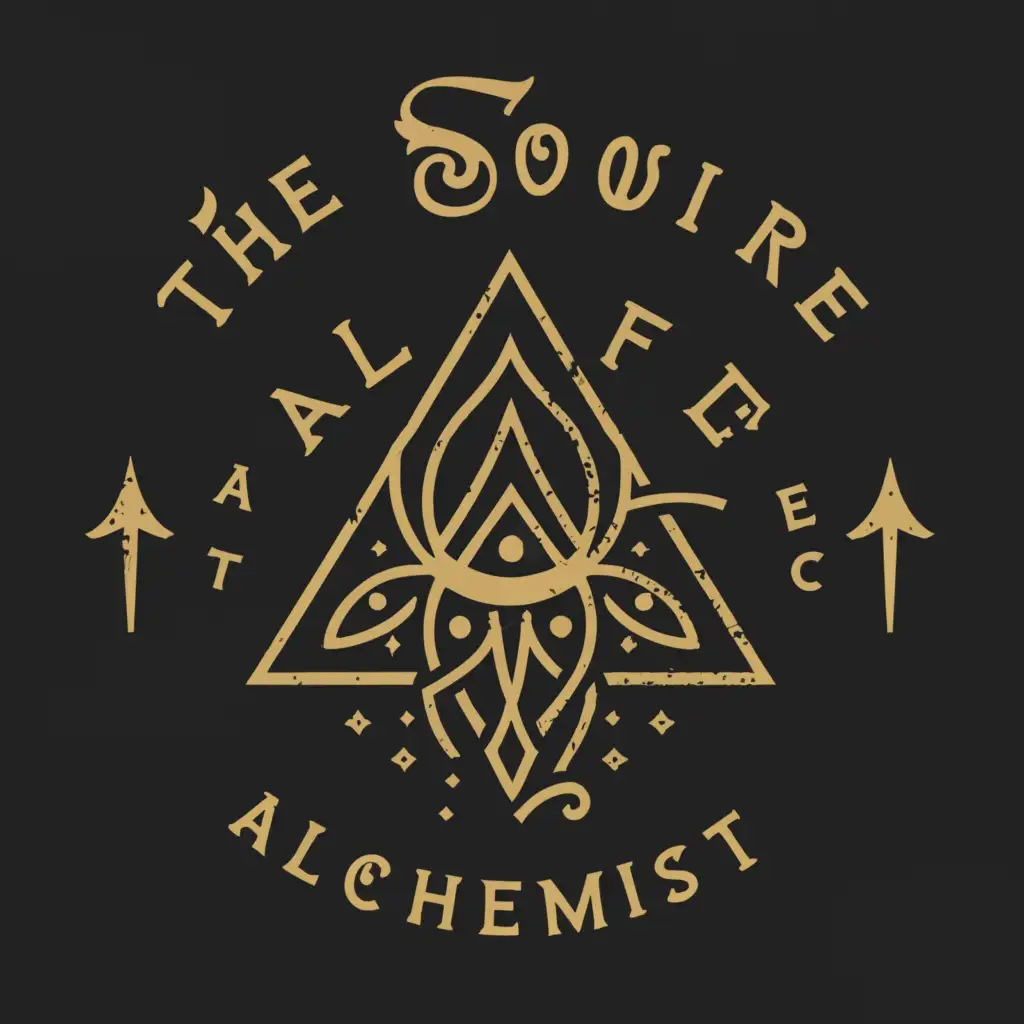 LOGO-Design-For-The-Soulfire-Alchemist-Typography-with-Rich-Red-Gold-and-Teal-Palette