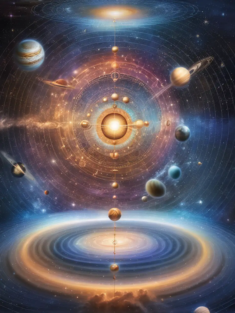 Universal Laws**: Fundamental principles governing the functioning of the universe, such as the law of attraction or the law of rhythm.






