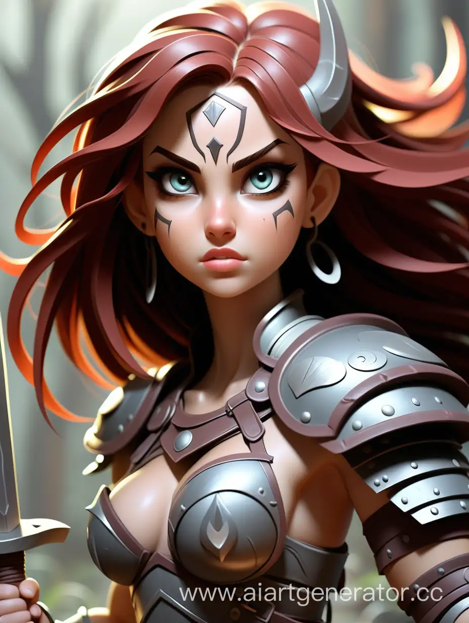 Enchanting-Warrior-Maiden-with-Mystical-Aura